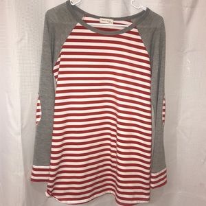 Long Sleeve Striped Shirt